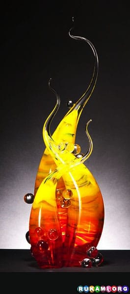 Rick Eggert Glass SculptureRick Eggert Glass Sculpture